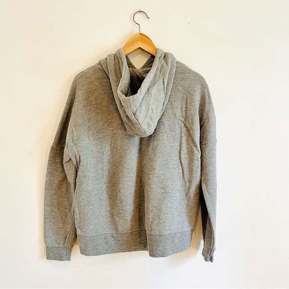 Only oversized grey hoodie with side zippers - Picture 7 of 11